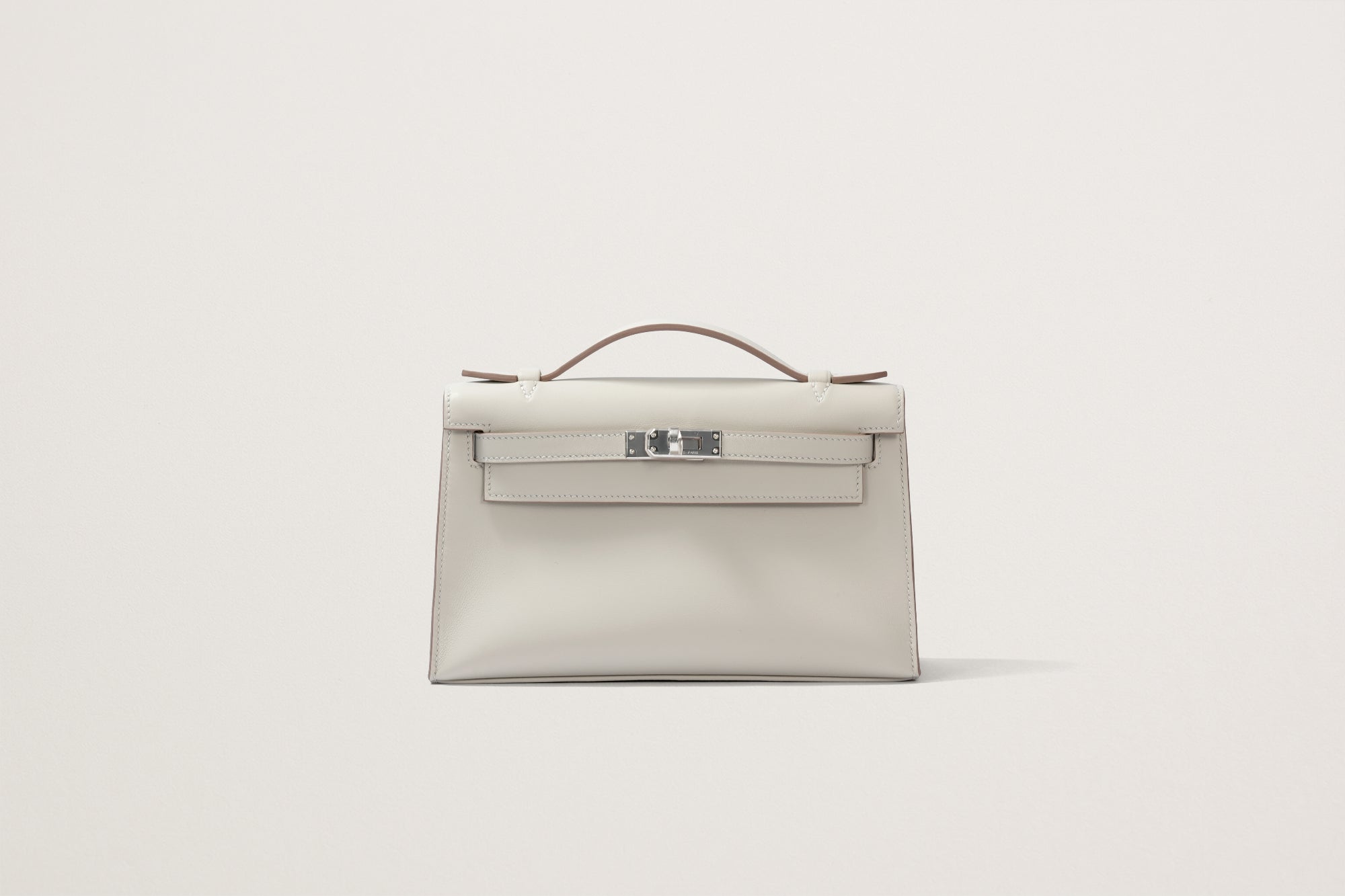 お値下げ♪【HERMES】フリンジ☆ホワイトポシェット ポシェットケリー ニューホワイト (0U) - GINZA XIAOMA | エルメス