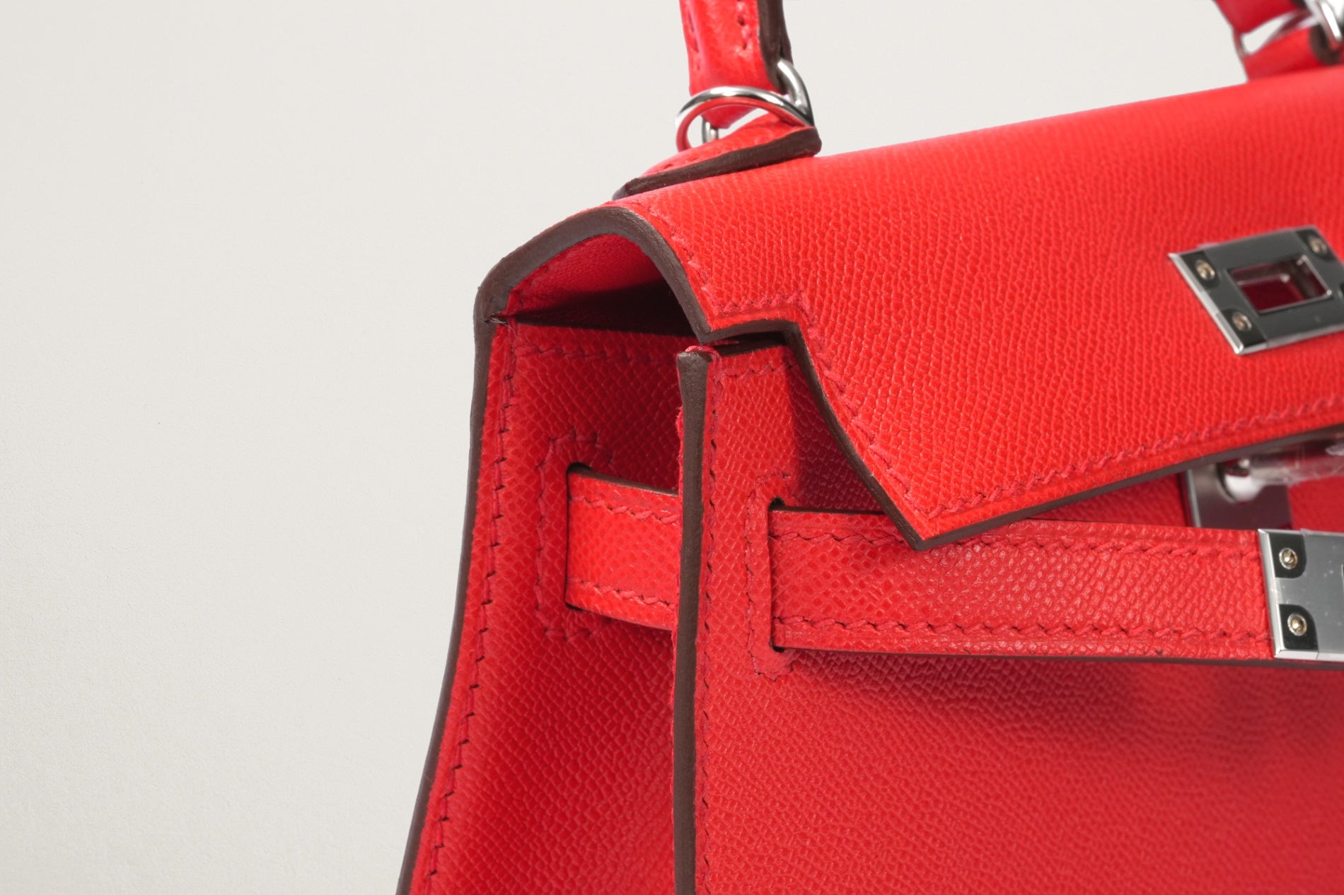 HERMES ミニケリー2 ルージュクー
