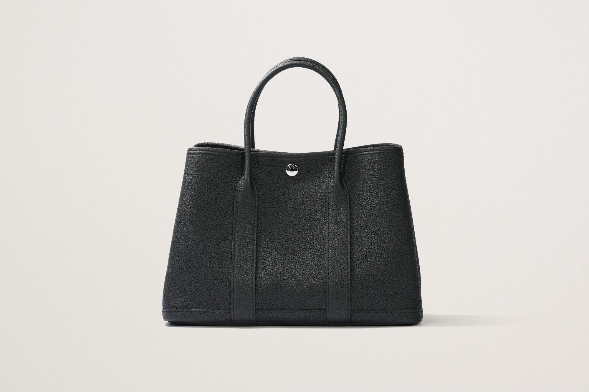 HERMESガーデンパーティ30 Hermes Garden Party bag 30/TPM Etoupe grey Negonda leather Silver