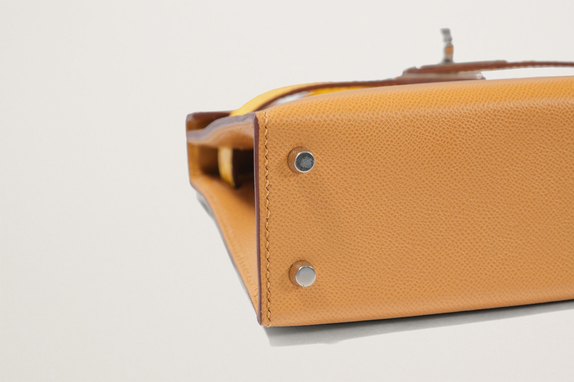 HERMES ミニケリー2 タッチ セサミ/ジョーヌアンブル