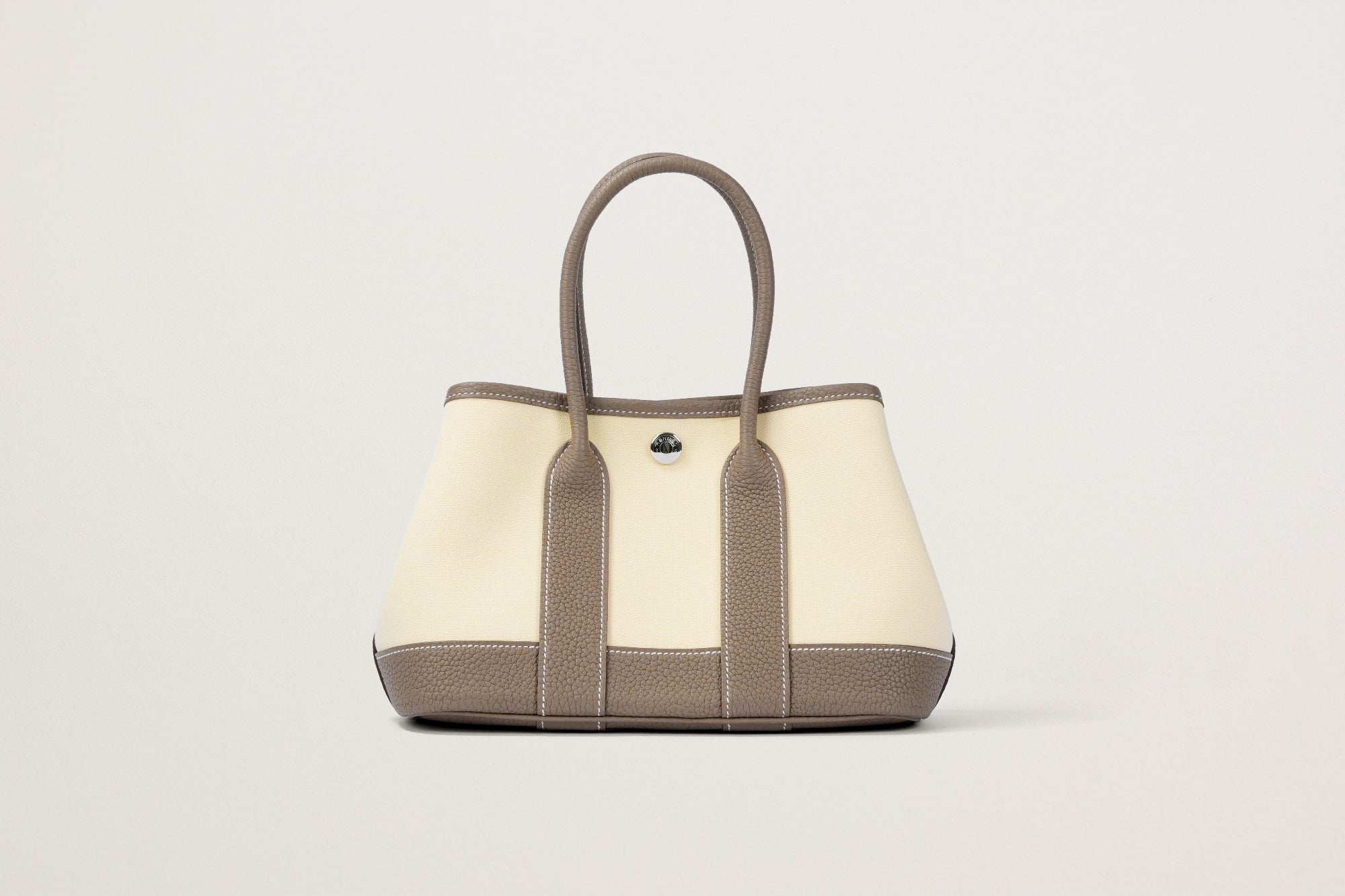 HERMES ネオ・ガーデン23 エトゥープ/バニラ