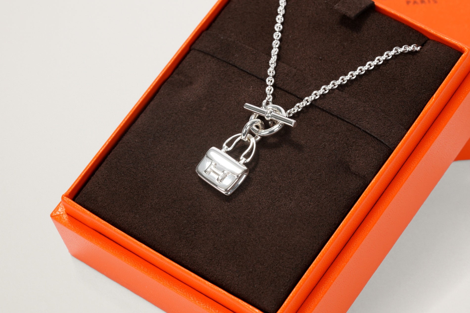 HERMES Ag925 アミュレット コンスタンス ネックレス