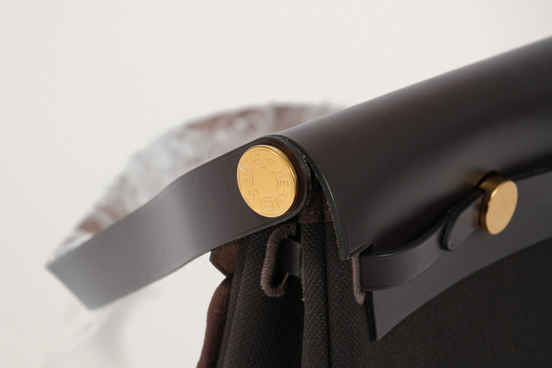 HERMES エールバッグミニ エベンヌ