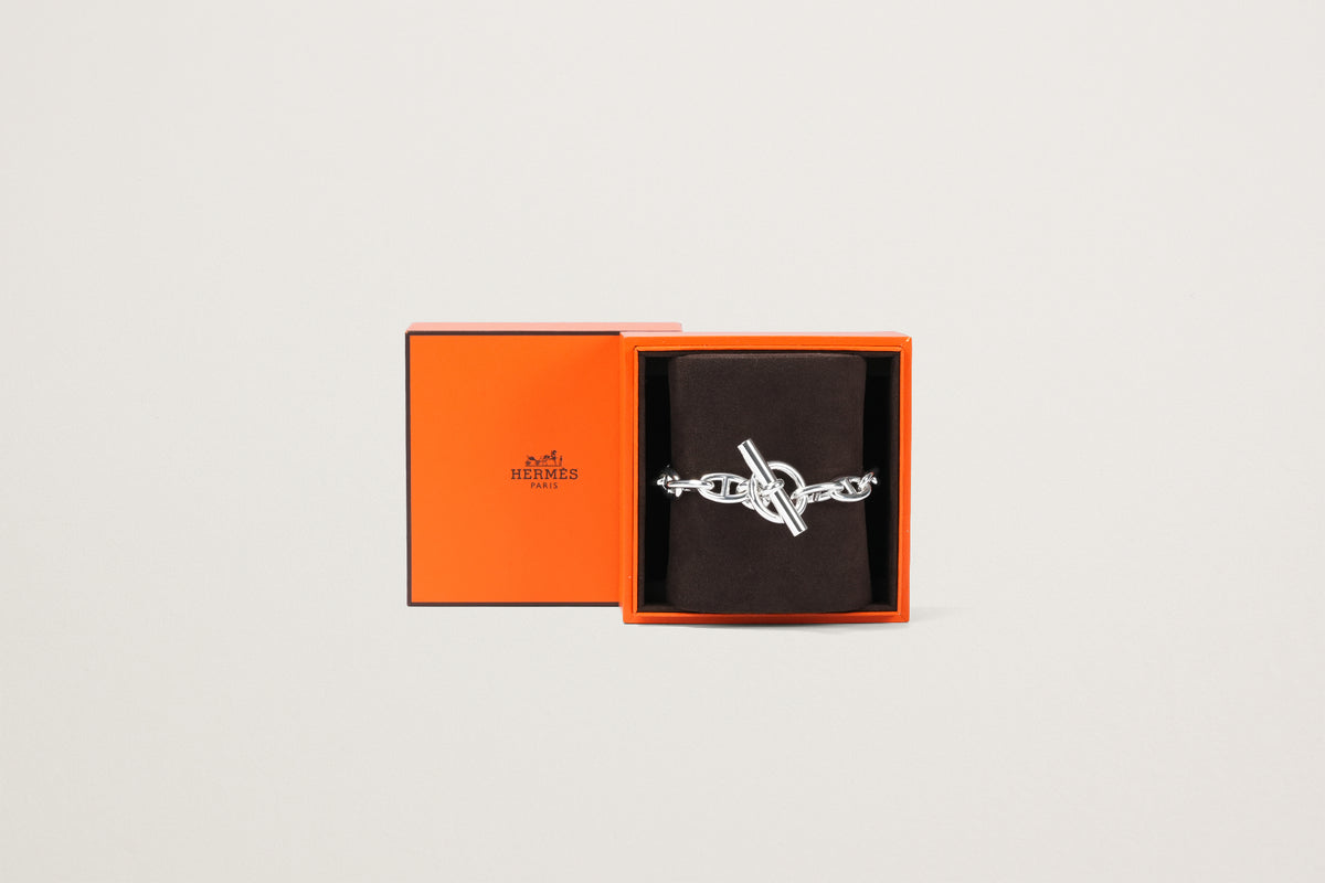 HERMES Ag925 シェーヌダンクルGM 13コマ ブレスレット
