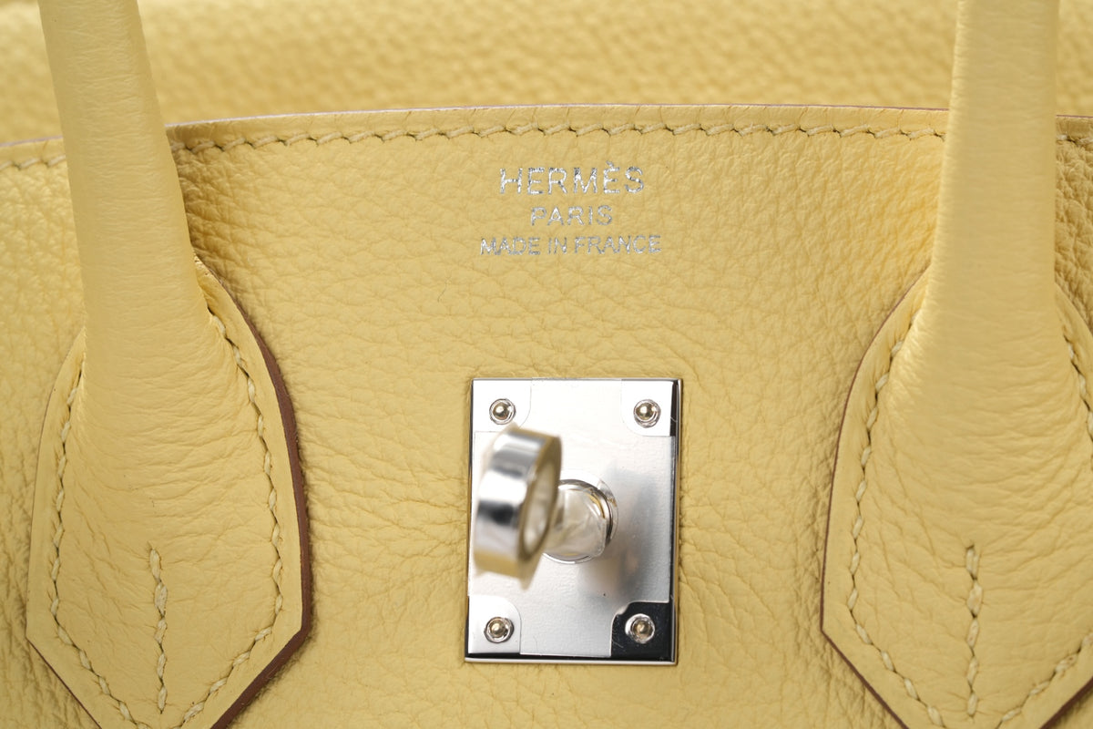 HERMES バーキン25 ジョーヌプッサン