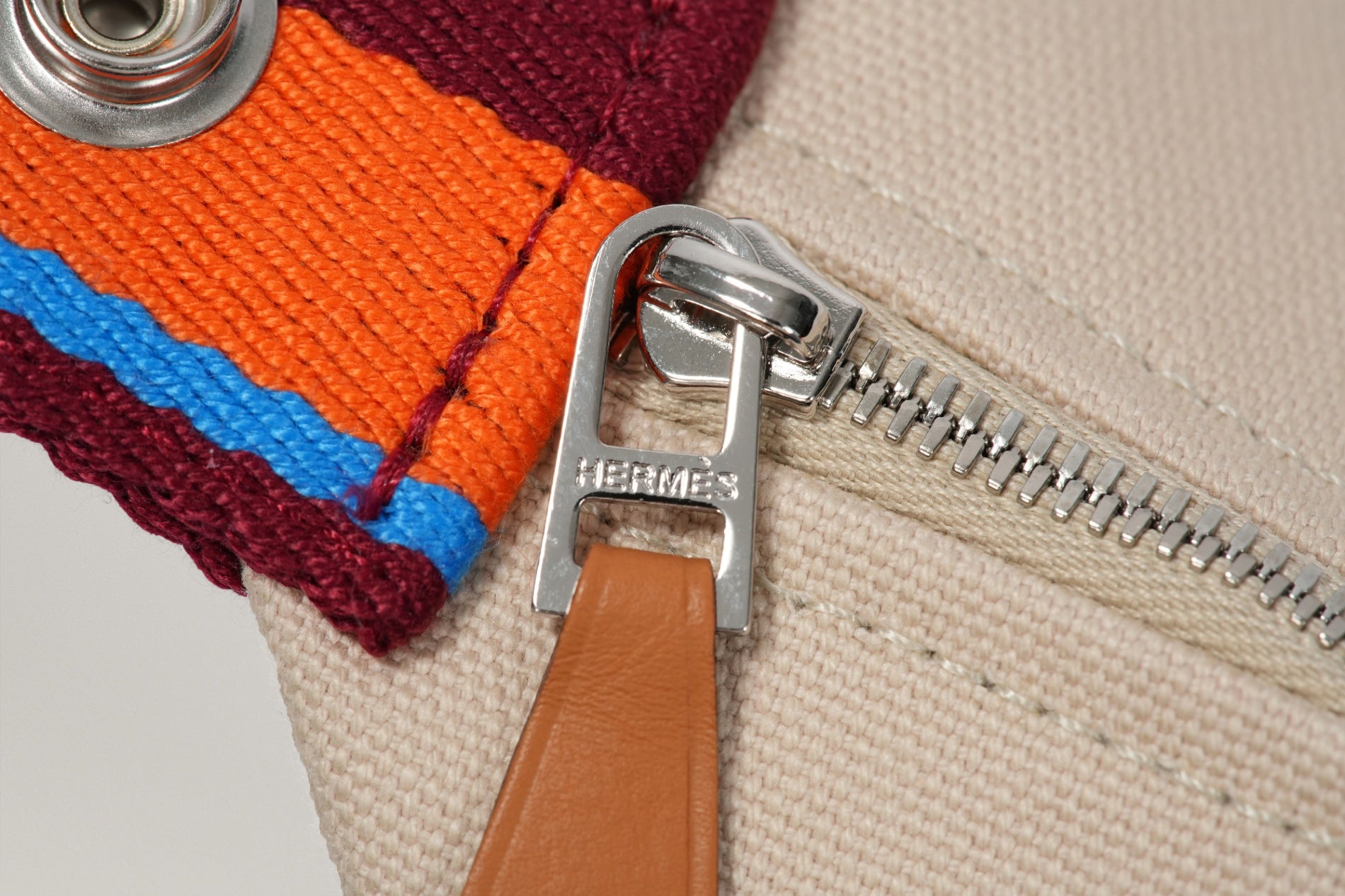 HERMES ポーチ《ブリッド・ア・ブラック・Hパヴィヨン》PM ナチュラル