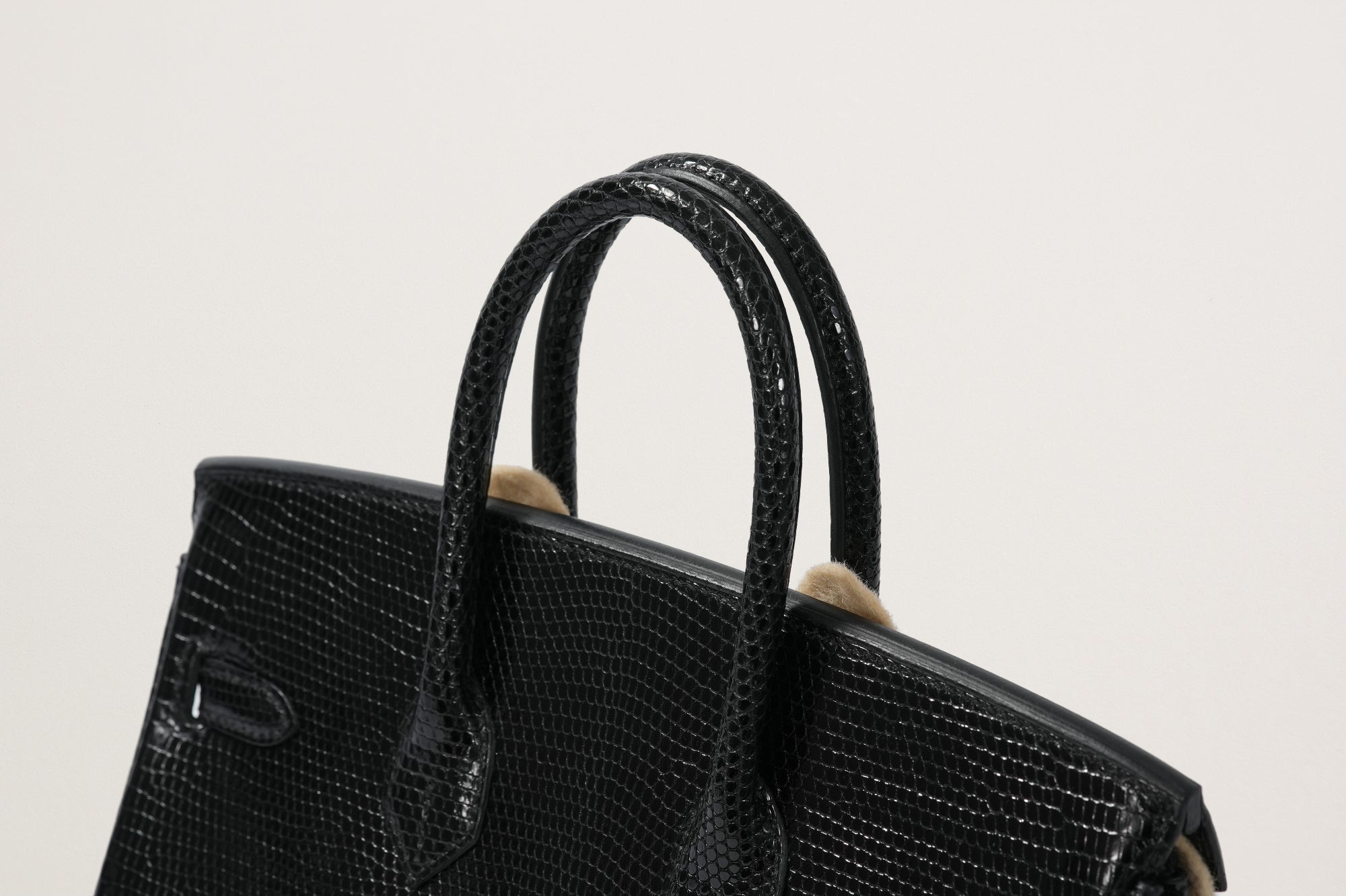 HERMES バーキン25 リザード 黒