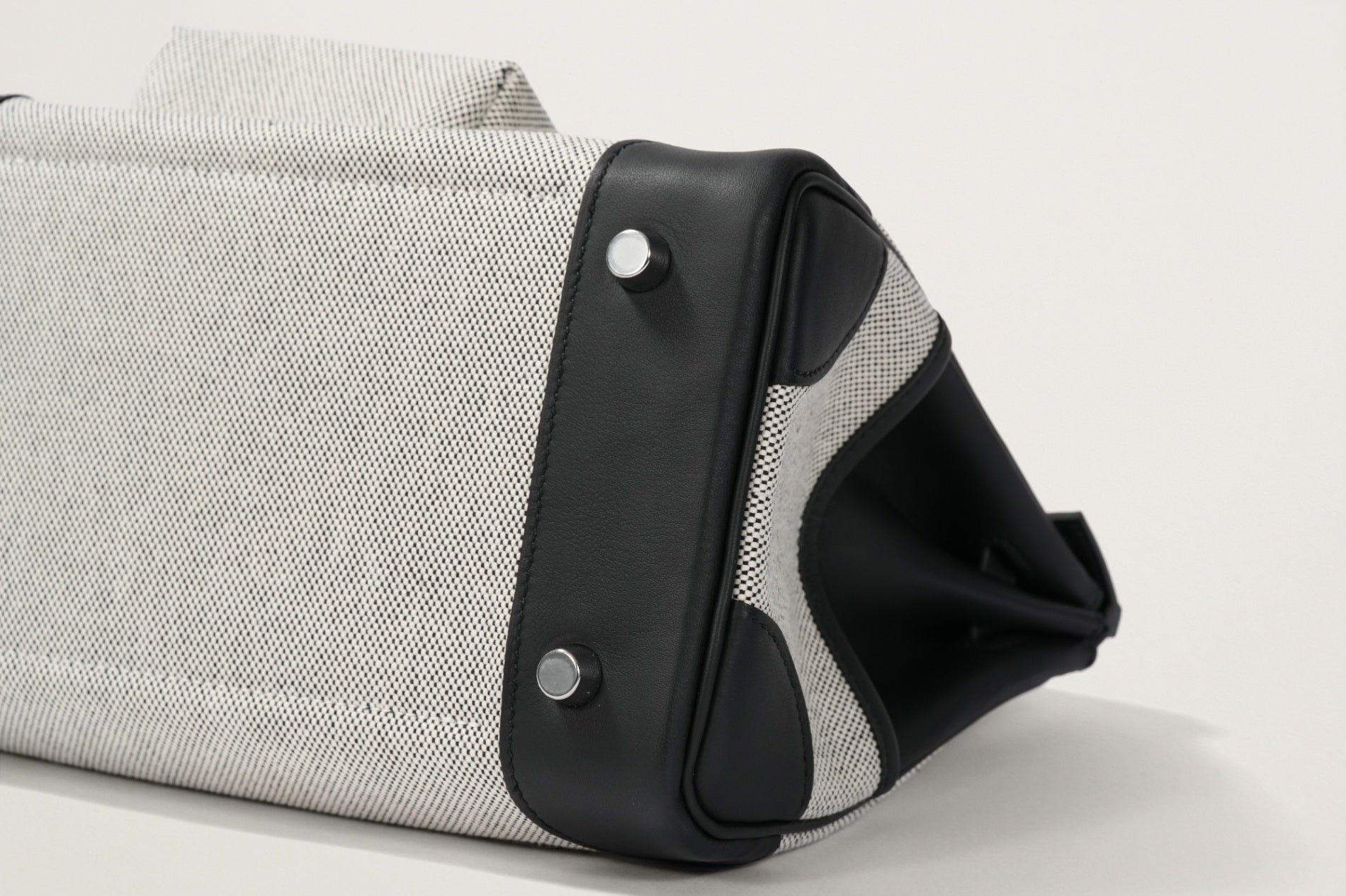 HERMES バーキン25カーゴ 黒／エクリュ