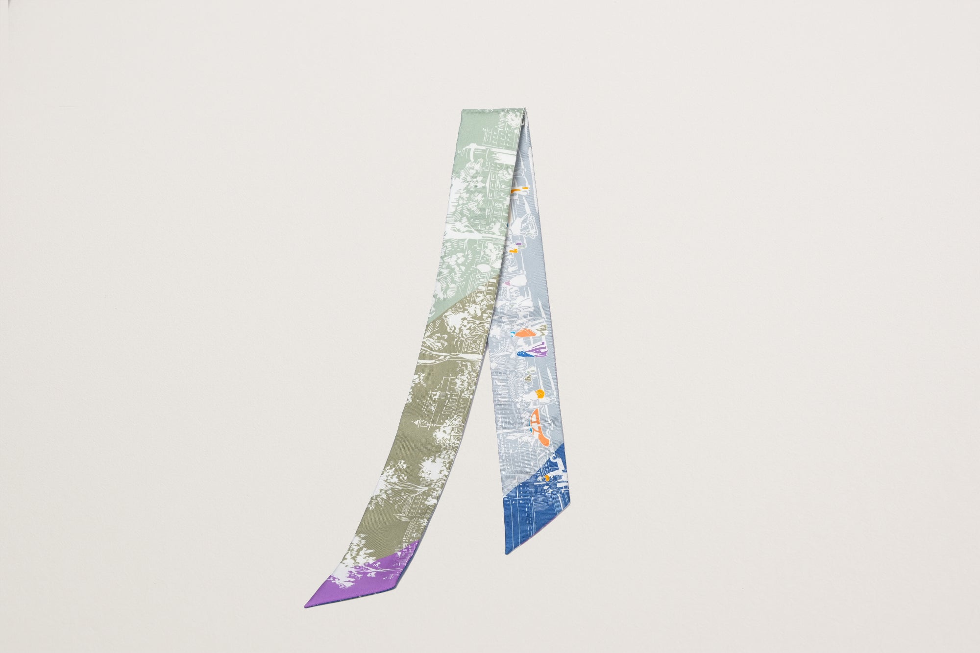 HERMES ツイリー《ブールヴァールの陰から》 – GINZA SATAKE