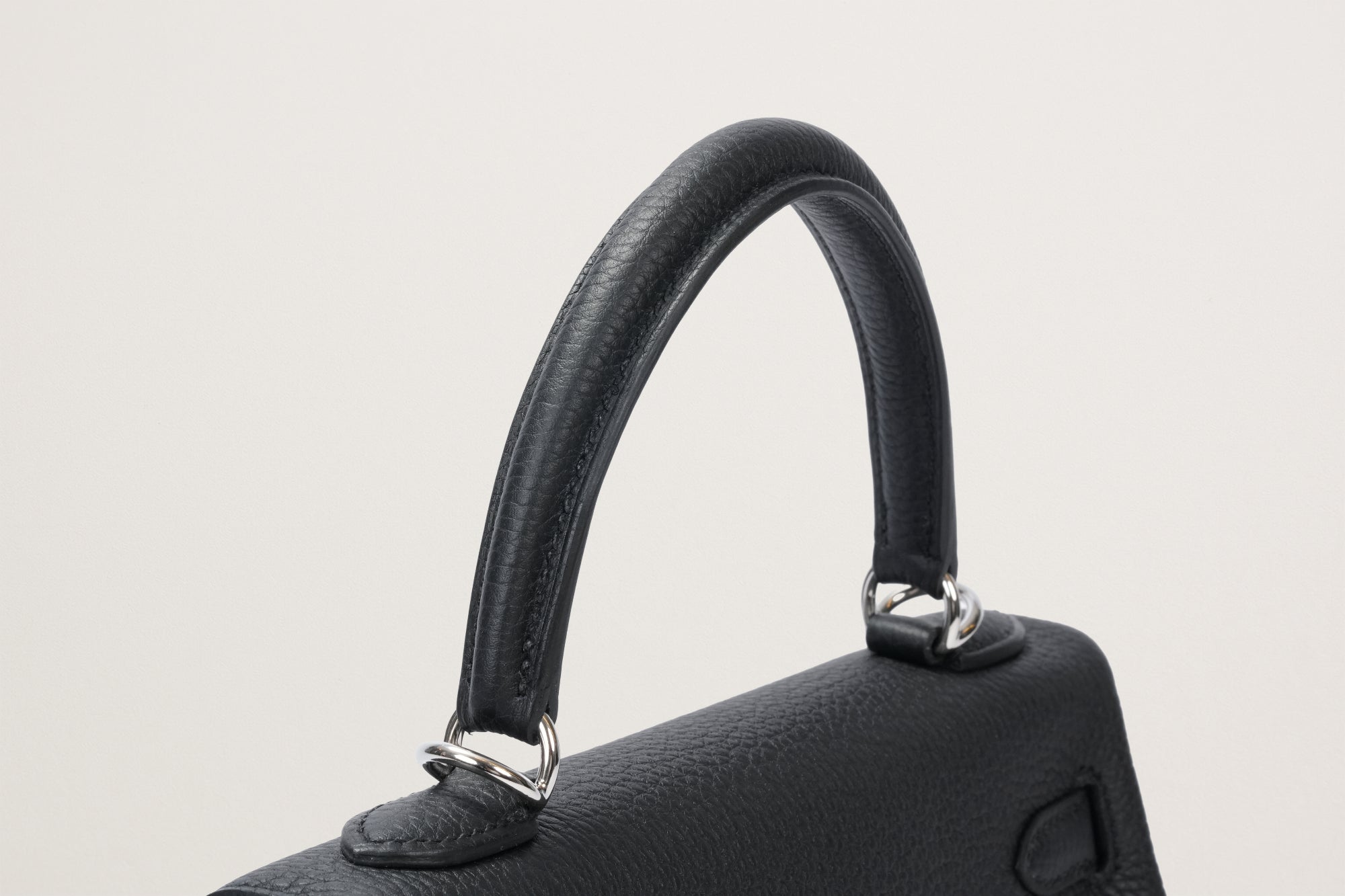 HERMES ケリー25 内縫い 黒
