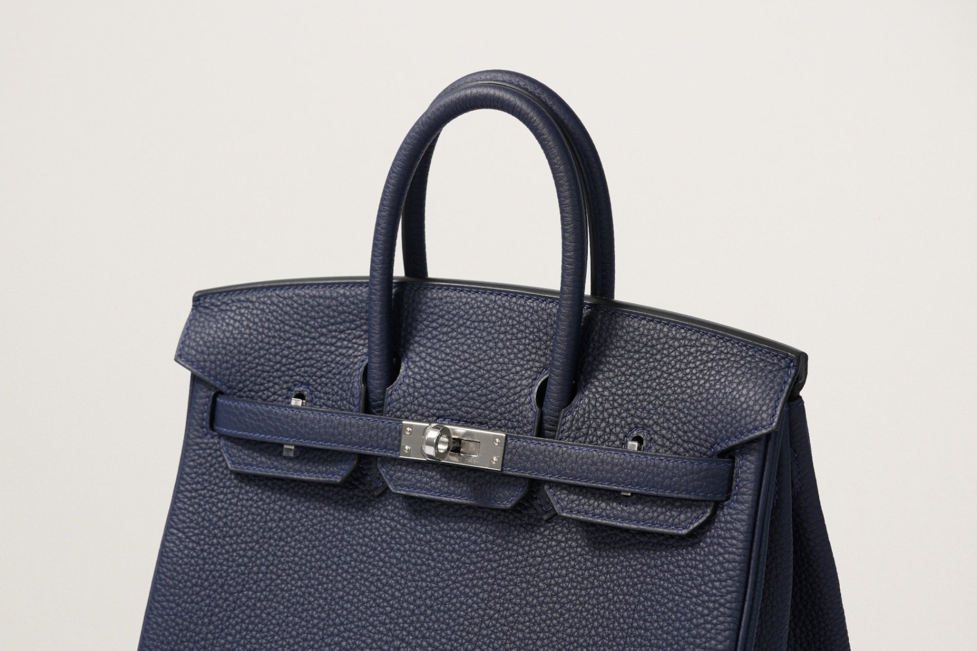 HERMES バーキン25 ブルーニュイ