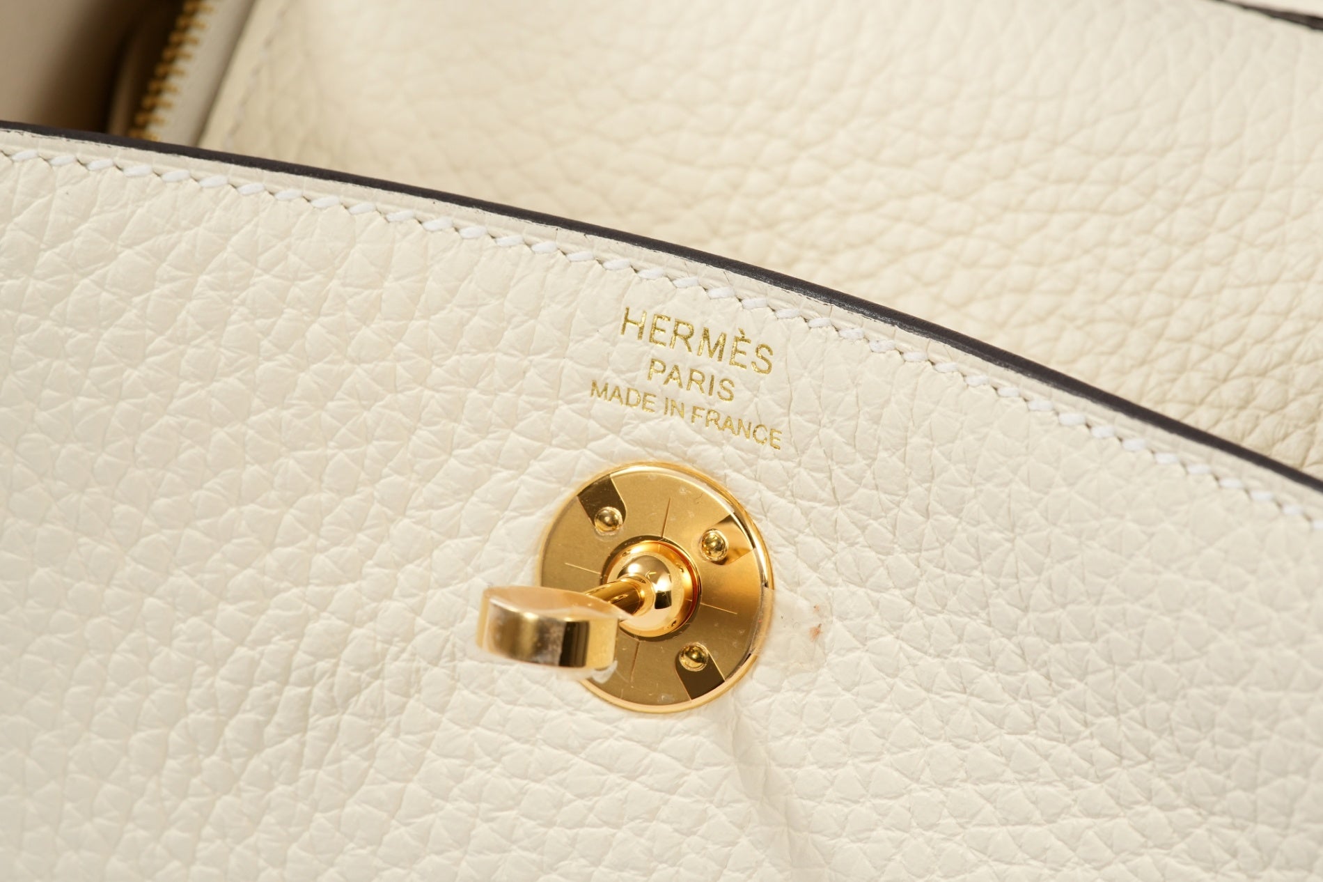 HERMES ミニリンディ2 クリーム