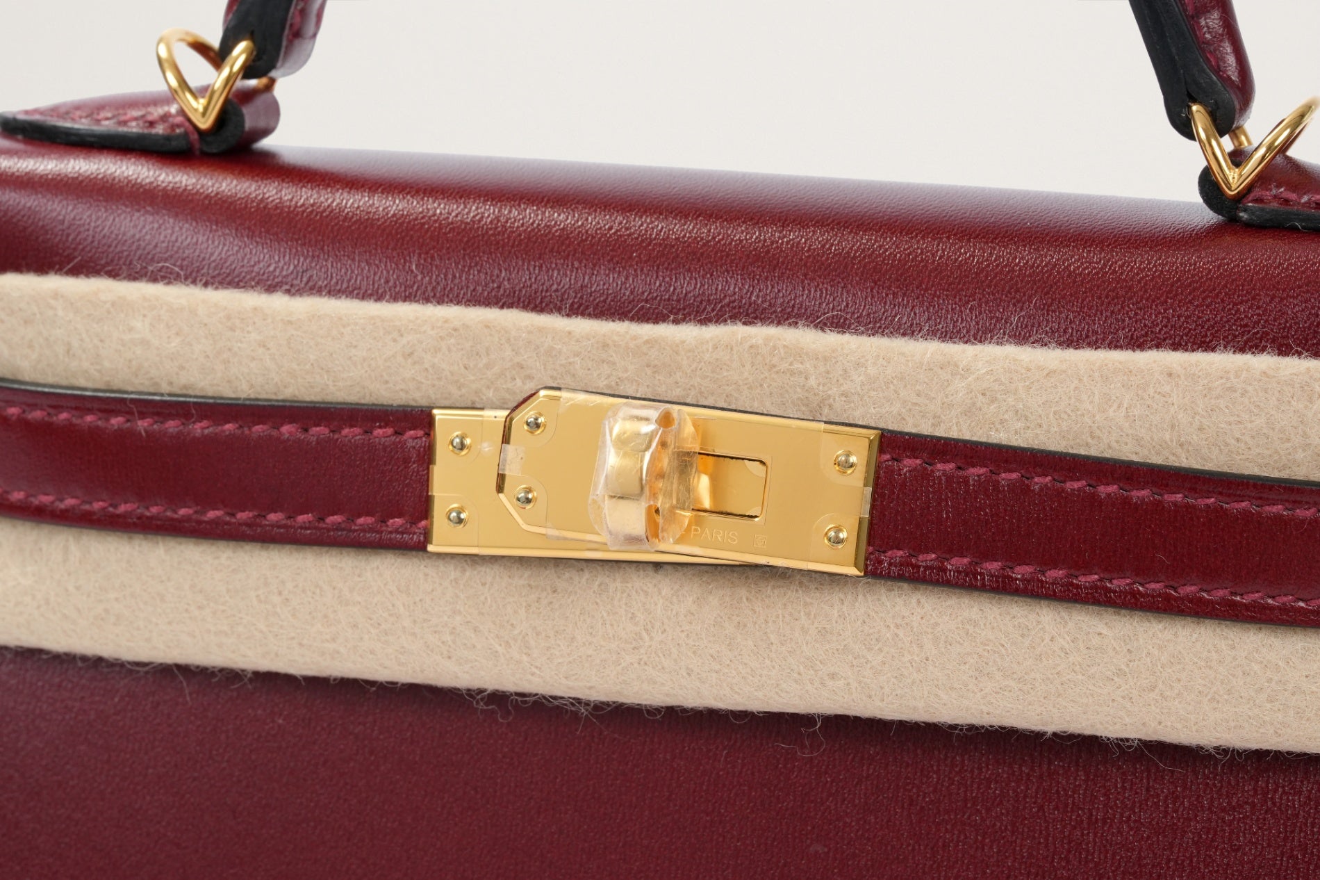 HERMES ミニケリー2 ルージュアッシュ