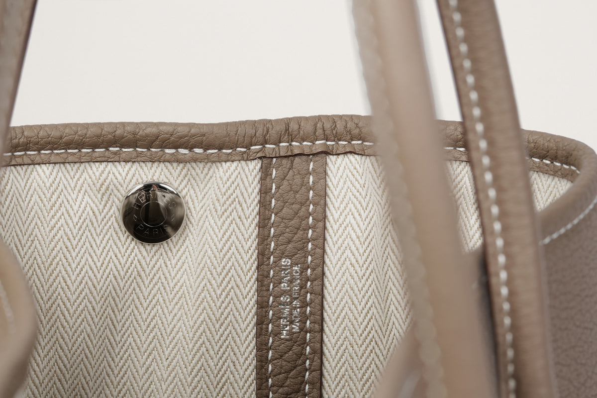 HERMES ガーデンパーティ30 エトゥープ