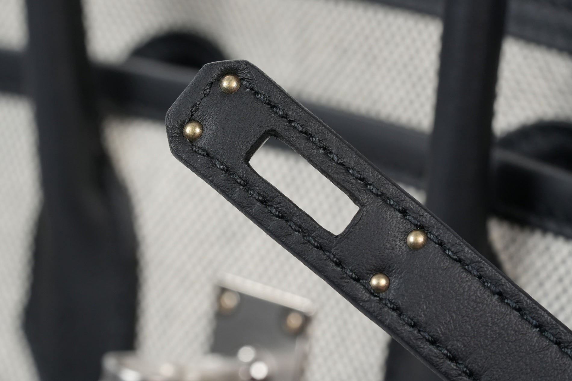 HERMES バーキン25 カーゴ 黒/エクリュ