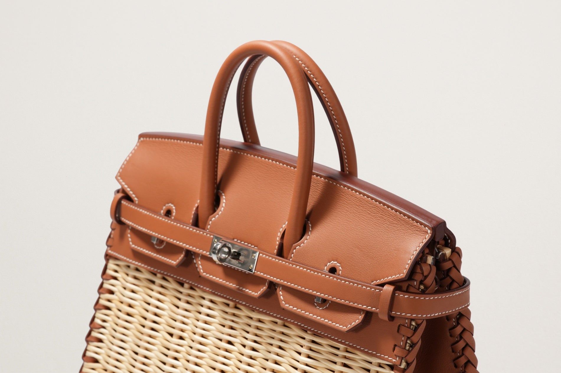 HERMES バーキン25 ピクニック ゴールド/ナチュラル