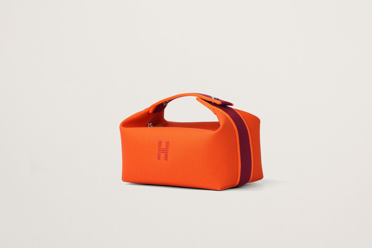 HERMES ポーチ 《ブリッド・ア・ブラック》 PM オランジュフー