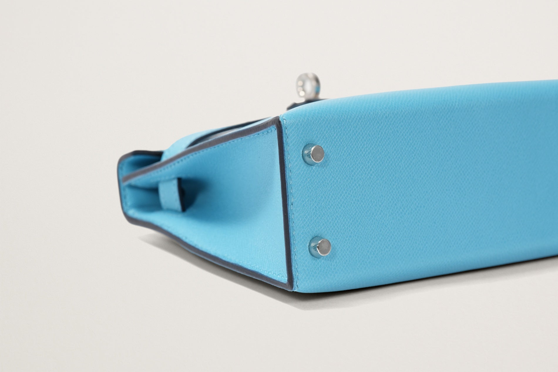 HERMES ミニケリー2 ブルーノール