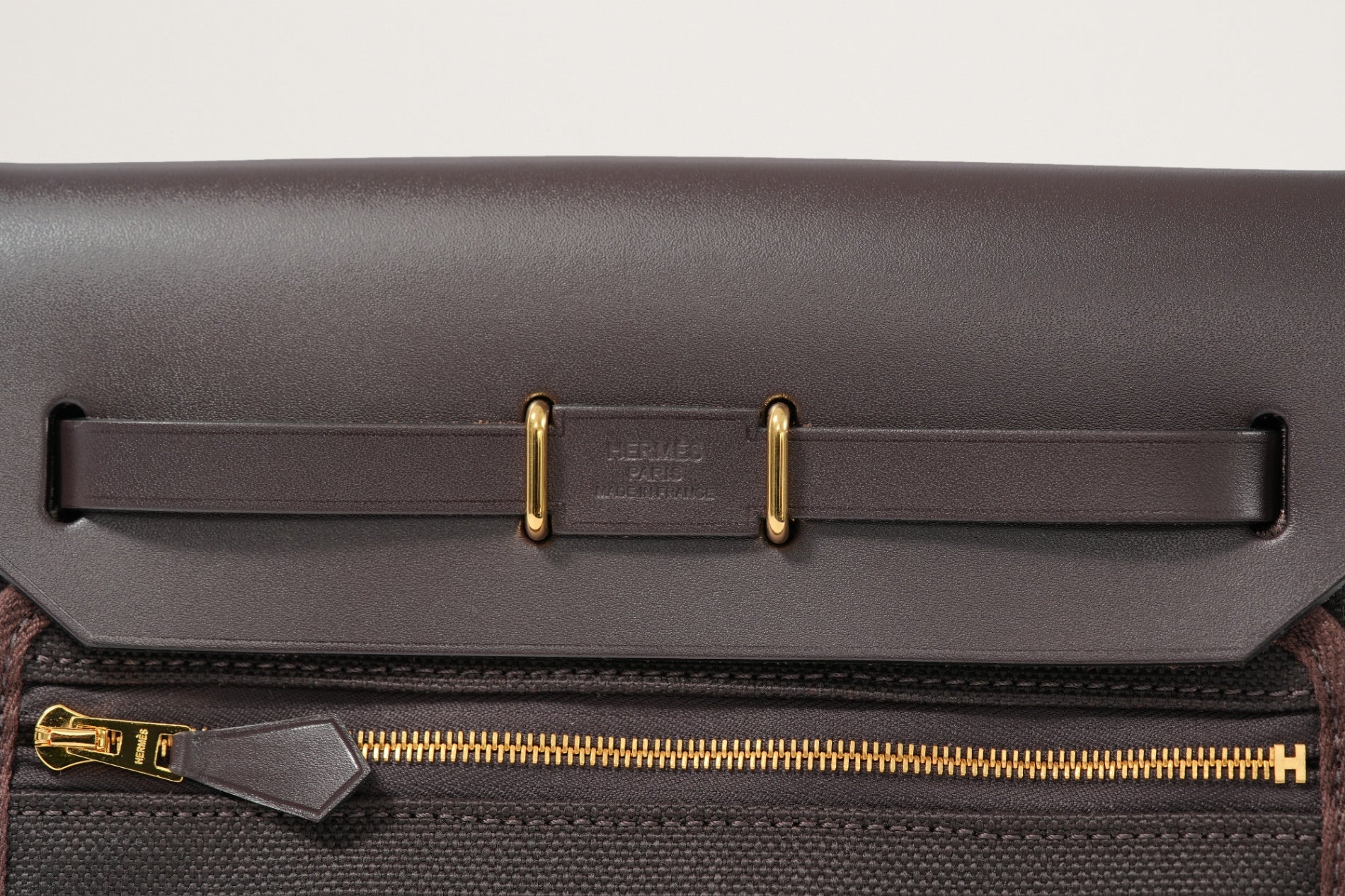 HERMES エールバッグミニ エベンヌ