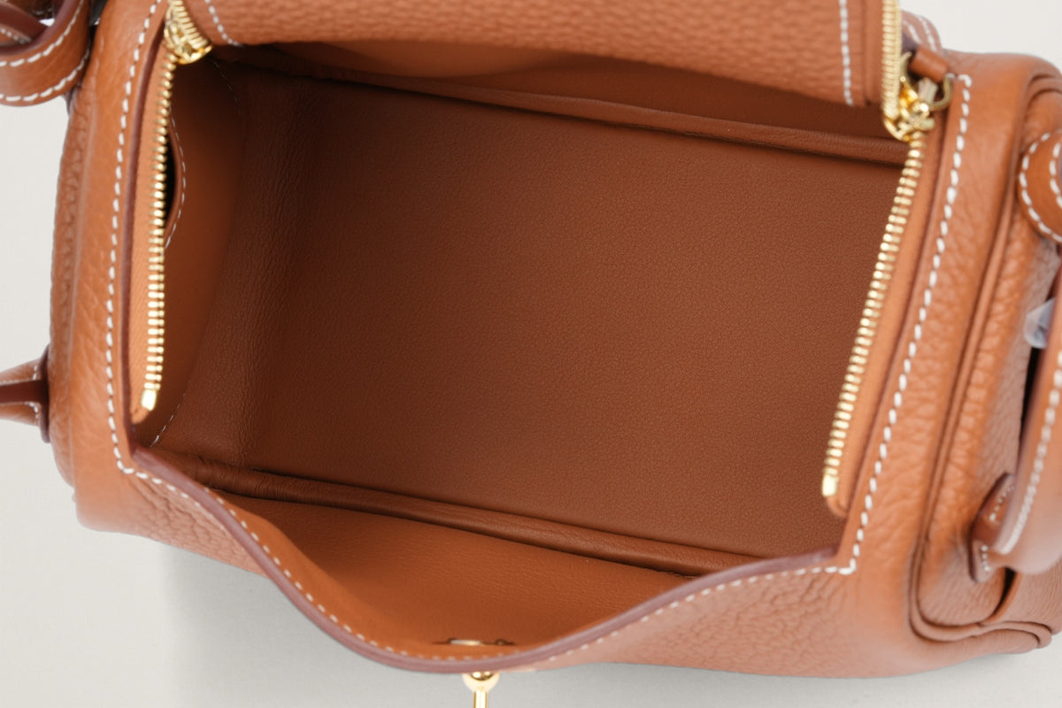 HERMES ミニリンディ2 ゴールド