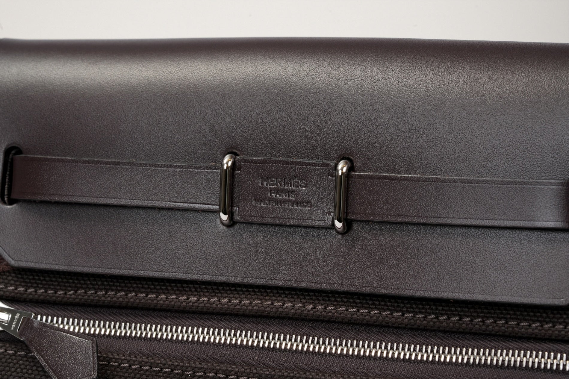 HERMES エールバッグミニ エベンヌ