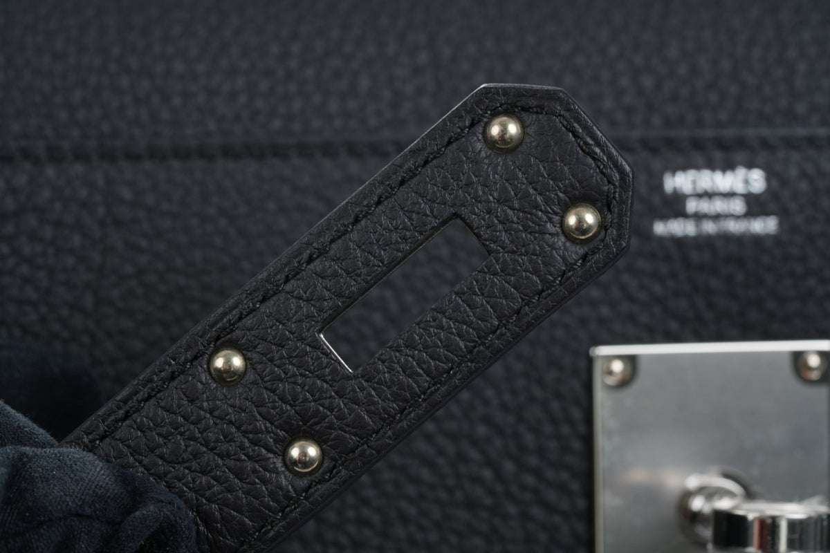 HERMES ケリーメッセンジャー24 黒