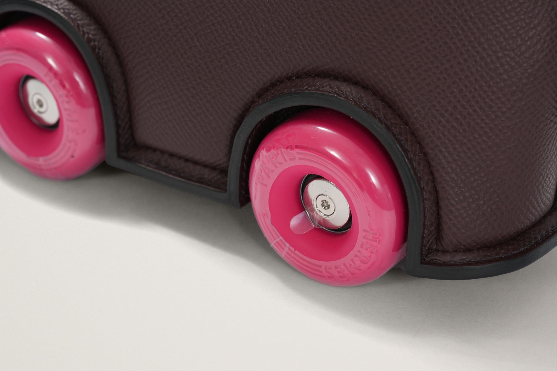 HERMES ボリード オン ホイールズ ルージュセリエ/ローズエクストレーム