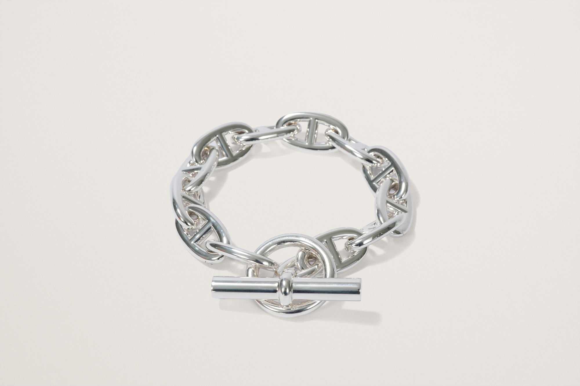 HERMES ブレスレット シェーヌダンクル TGM 12コマ – GINZA SATAKE