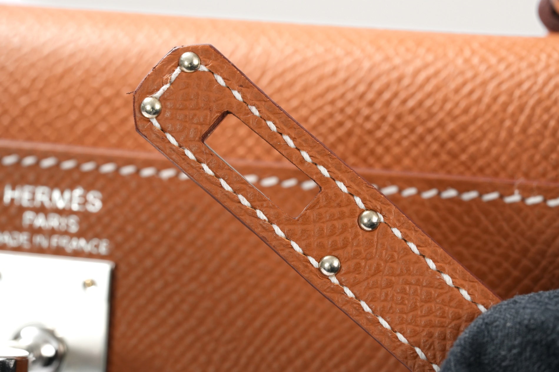 HERMES ケリー25 ゴールド