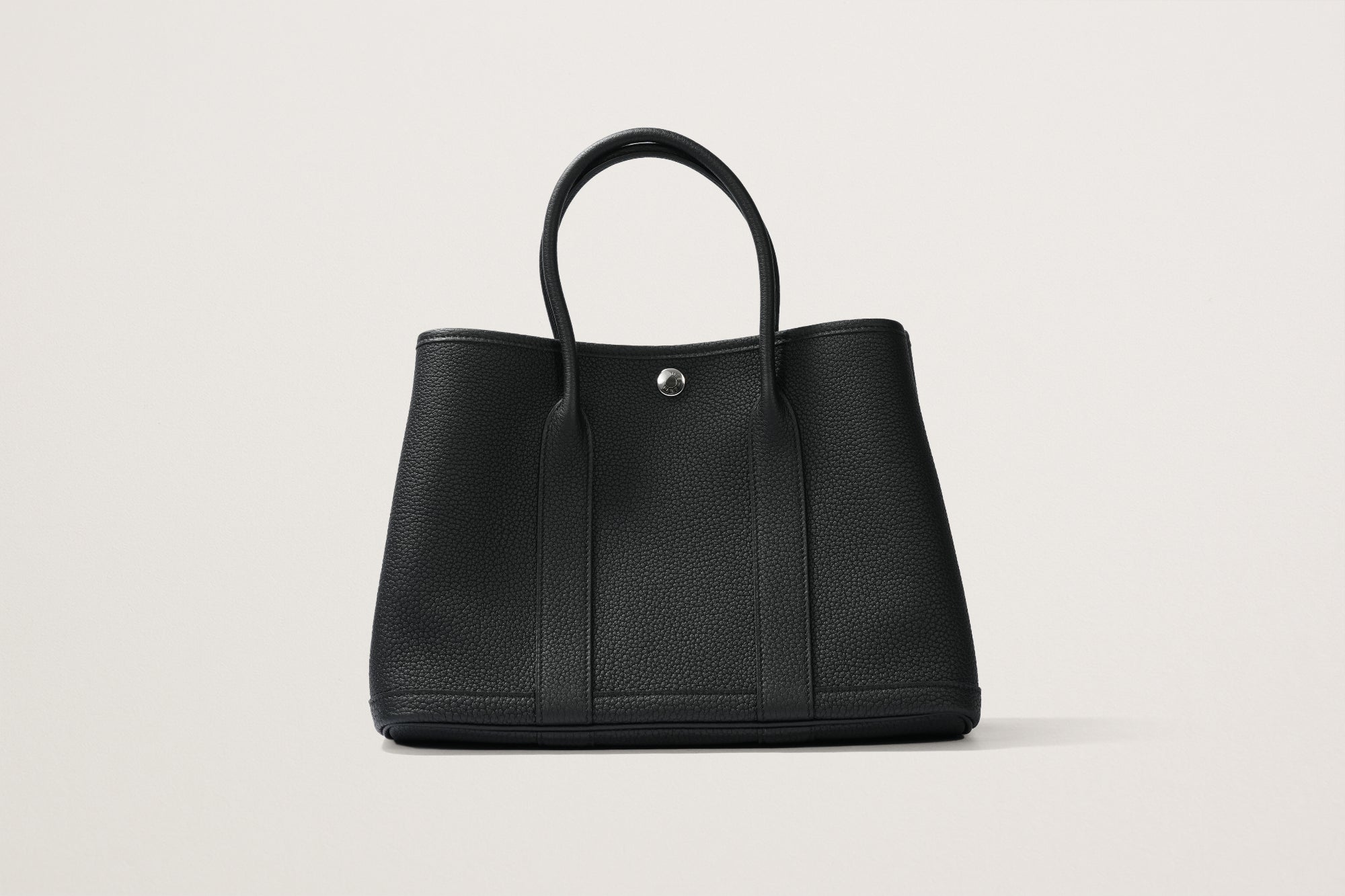 ＄エルメス　ガーメントバッグ　黒　レザー　衣装バッグ　袋付き HERMES ガーデンパーティ30 黒 – GINZA SATAKE