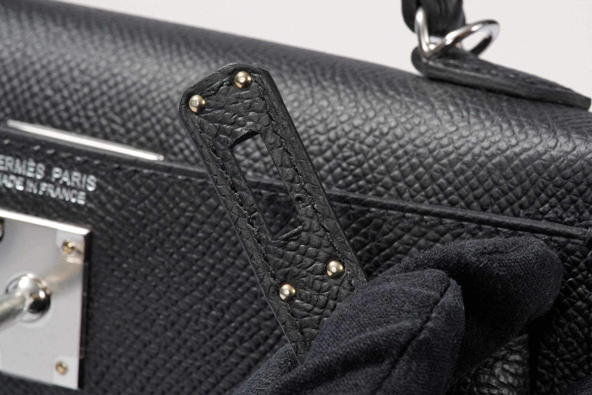 HERMES ミニケリー2 黒 – GINZA SATAKE