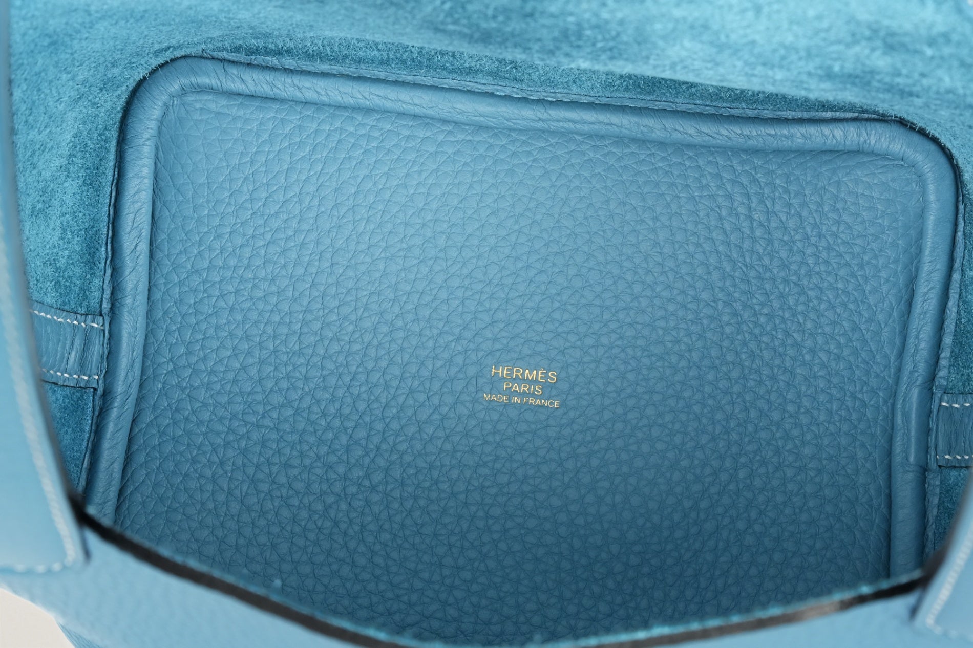 HERMES ピコタンロック18 ニューブルージーン