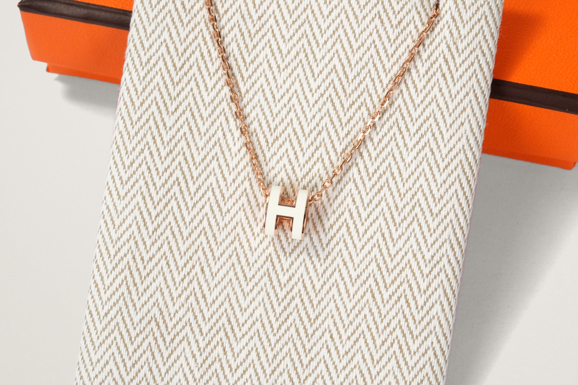 HERMES ミニポップH ネックレス