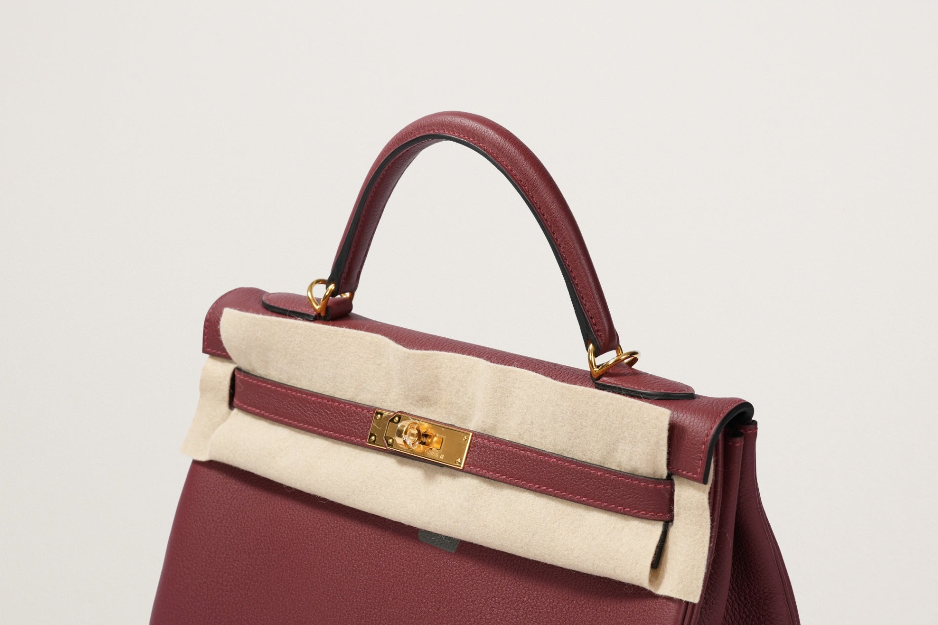 HERMES ケリー32 内縫い ルージュアッシュ