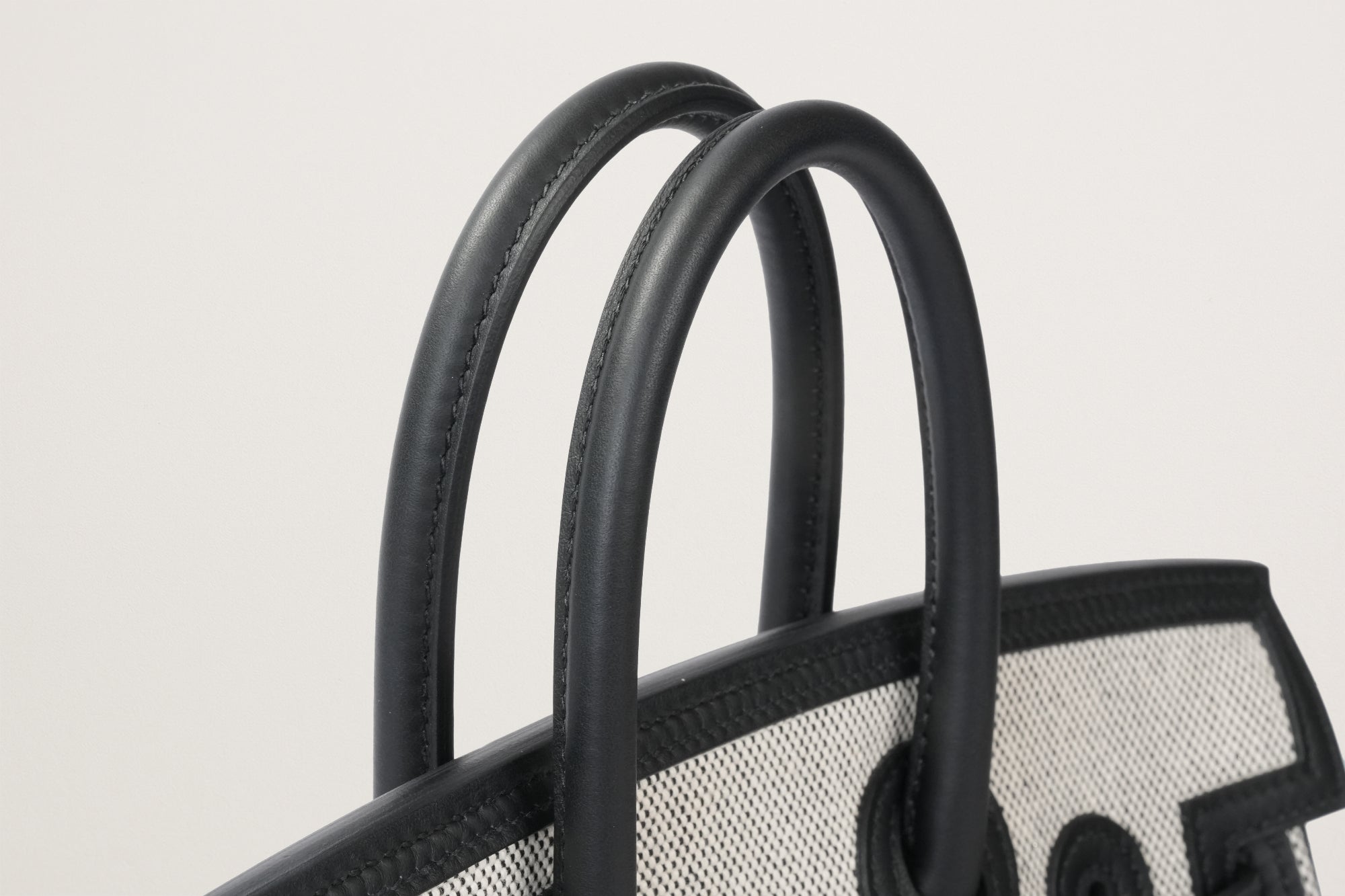 HERMES バーキン25 カーゴ 黒/エクリュ