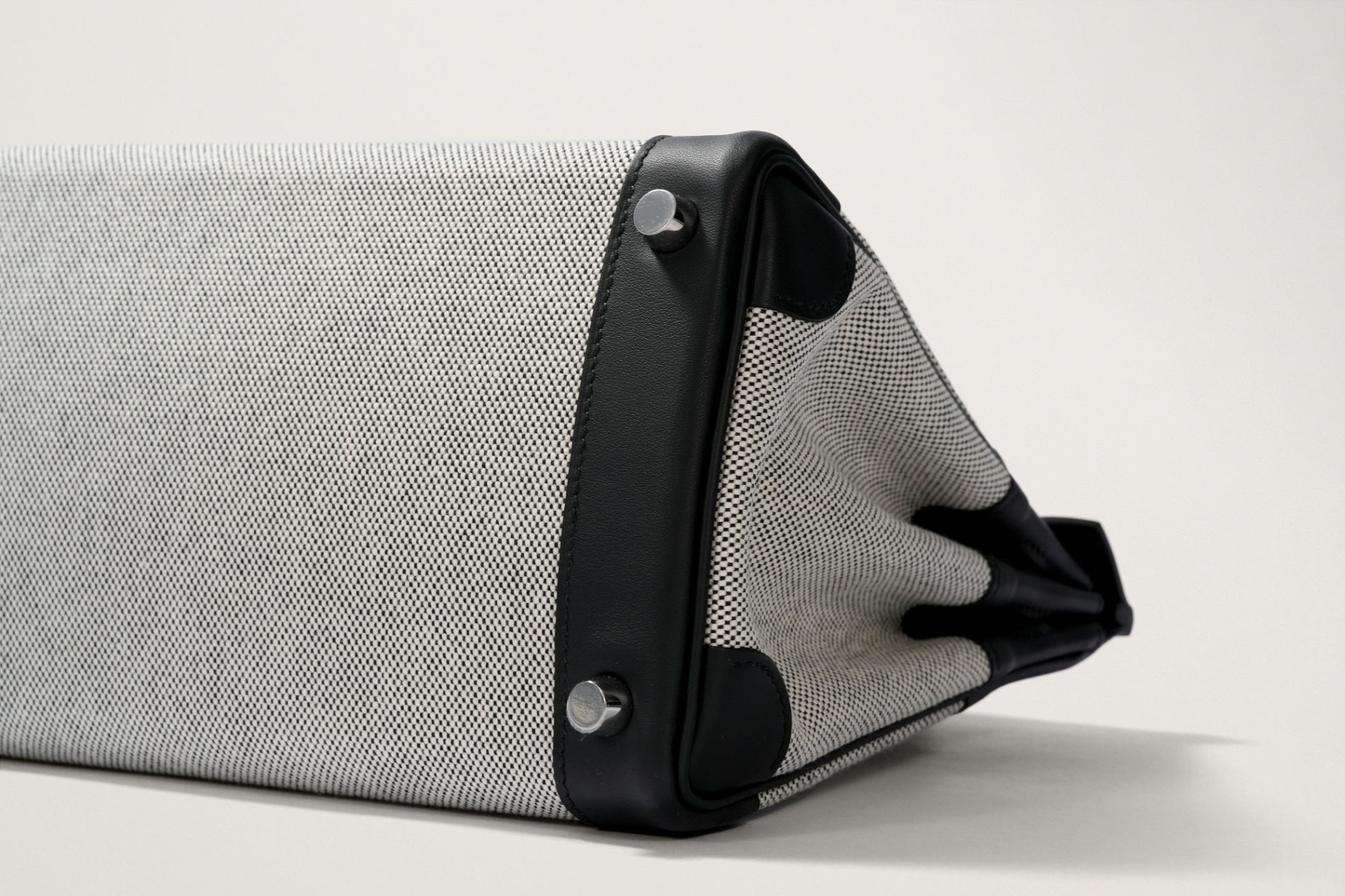 HERMES バーキン25 黒/エクリュ