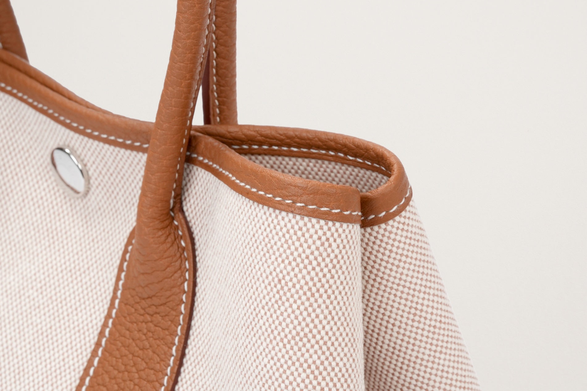 HERMES ネオ・ガーデン23 ゴールド/エクリュ