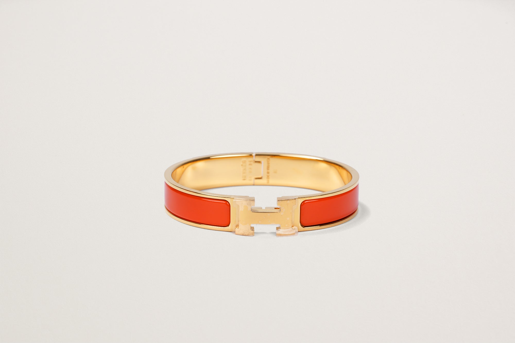 HERMES  《クリックH》GM エナメル ブレスレット