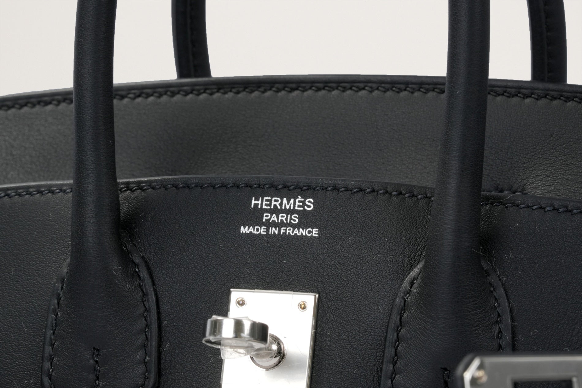 HERMES バーキン25 黒/エクリュ