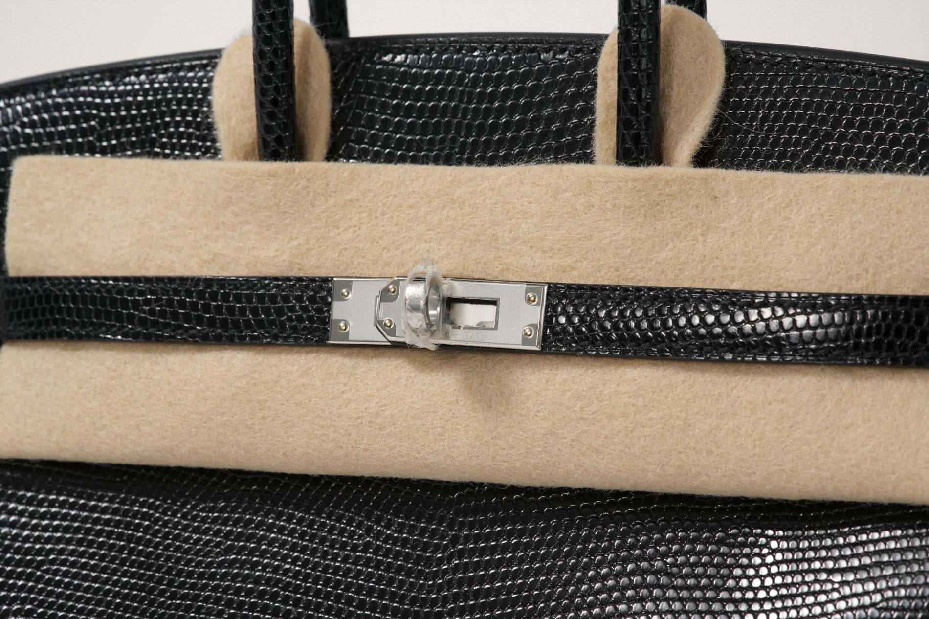 HERMES バーキン25 リザード 黒