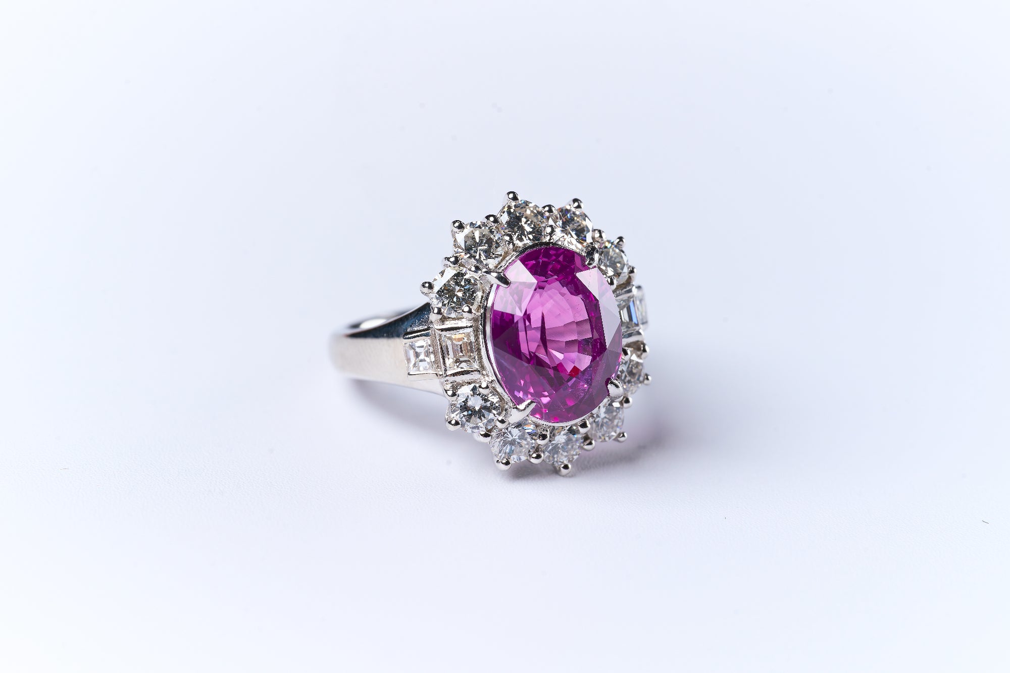 PT900 ピンクサファイア リング