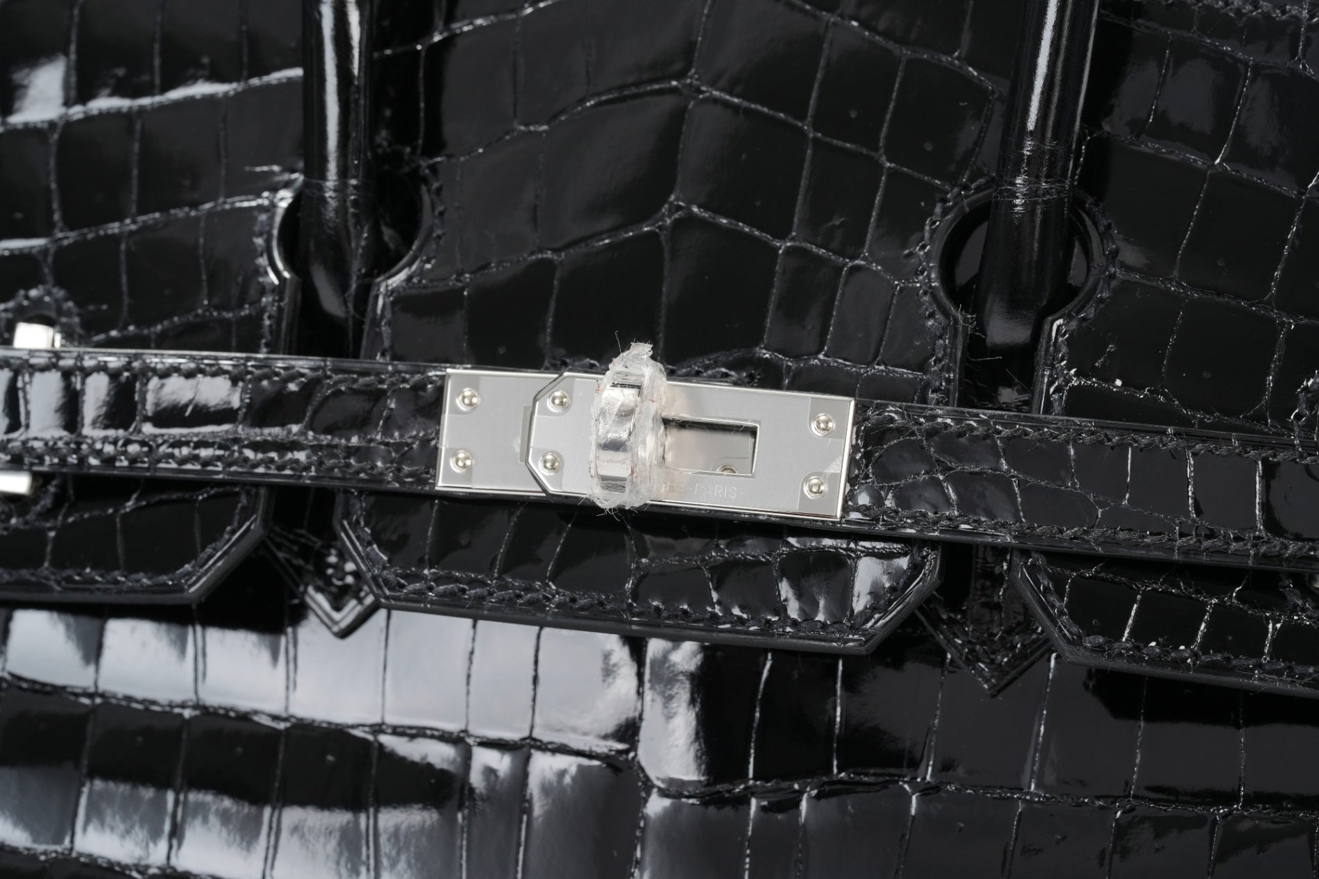 HERMES バーキン25 クロコダイル 黒