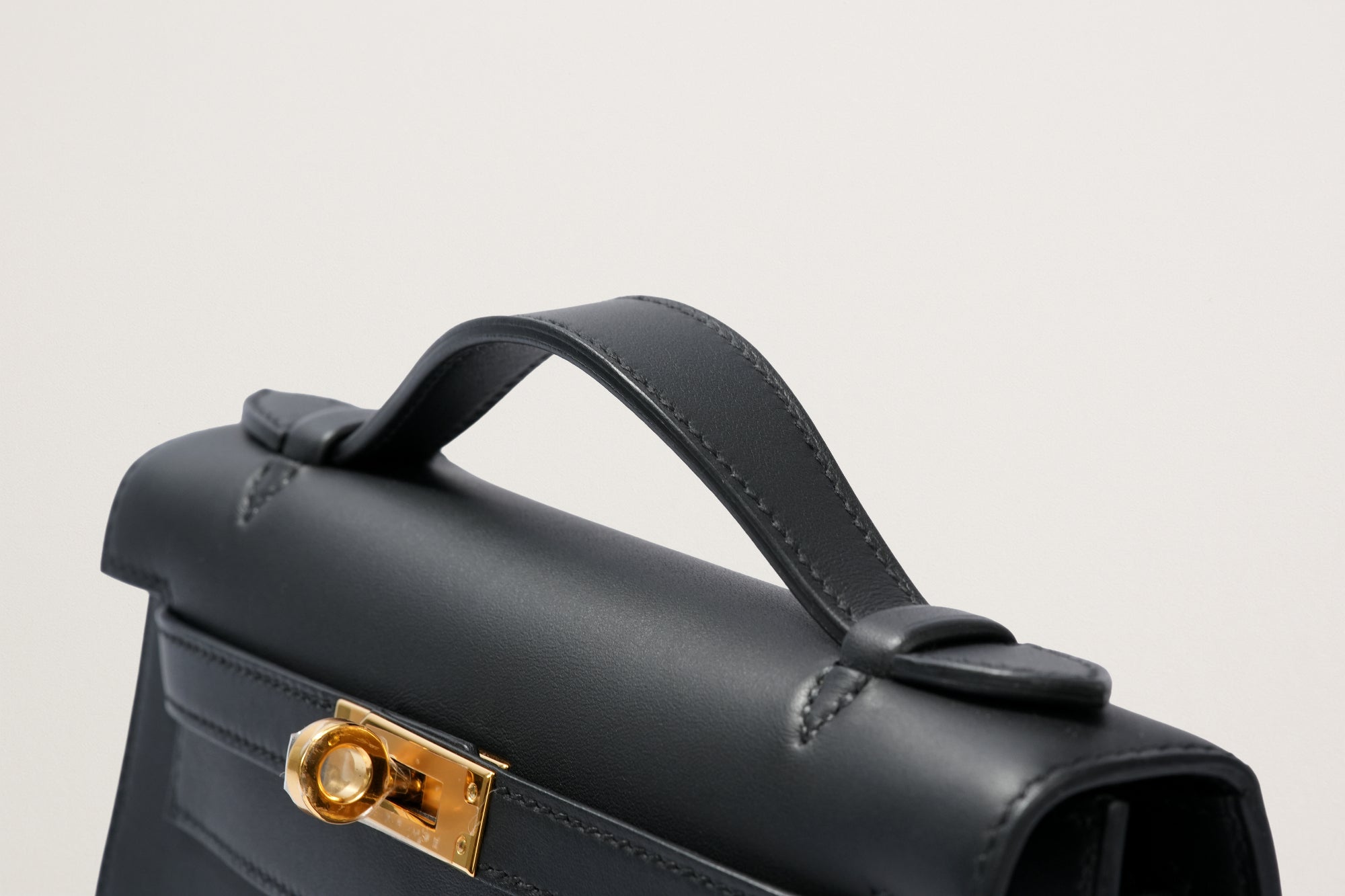 HERMES ポシェットケリー 黒
