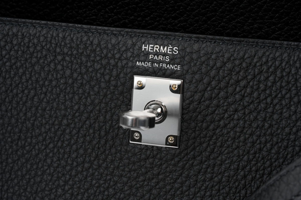 HERMES ケリー 25 内縫い 黒