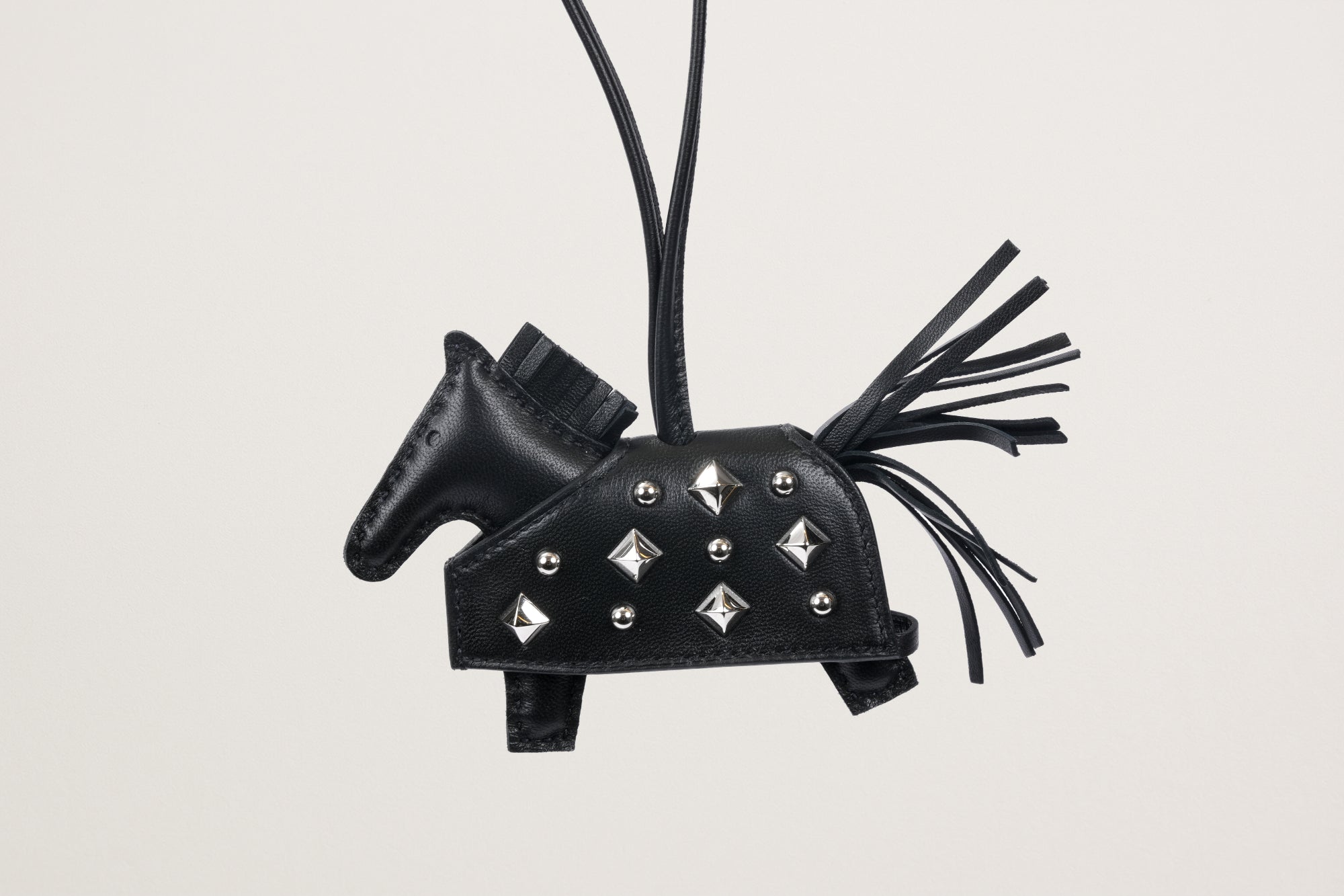 HERMES ロデオチャームPM ロべオ・ロック 黒