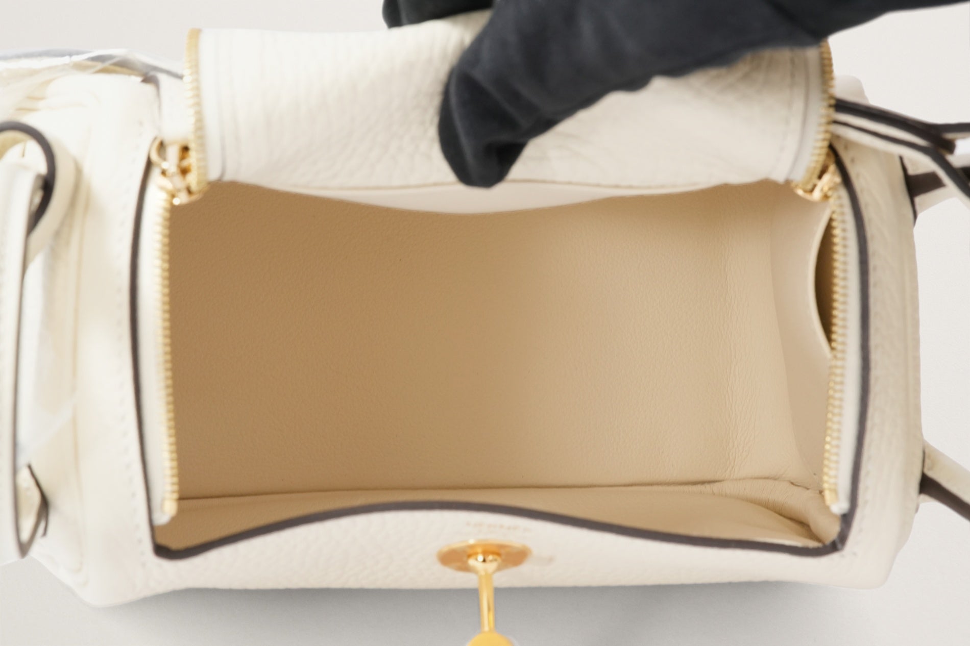 HERMES ミニリンディ2 クリーム