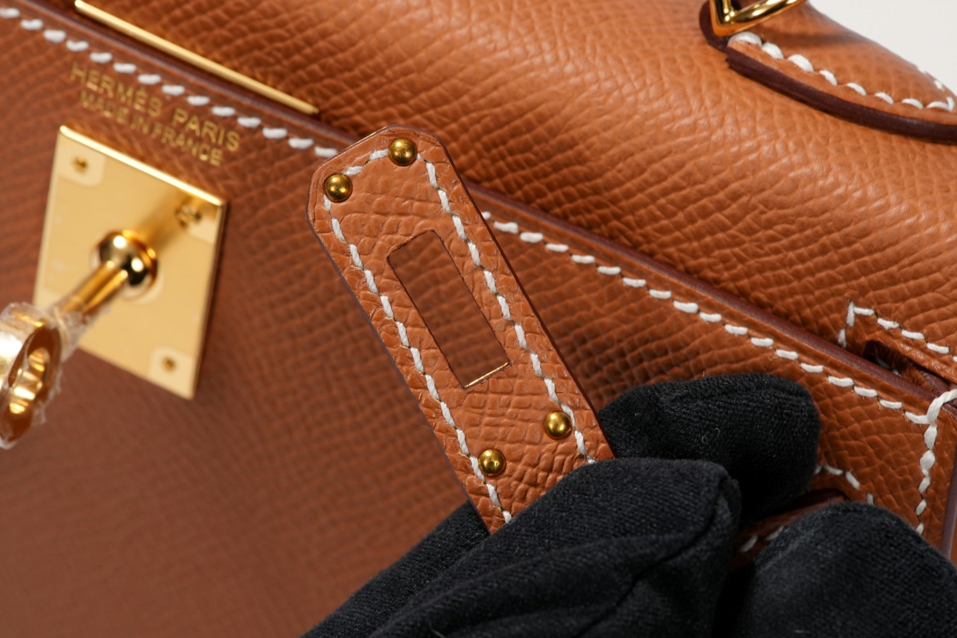 HERMES ミニケリー2 ゴールド