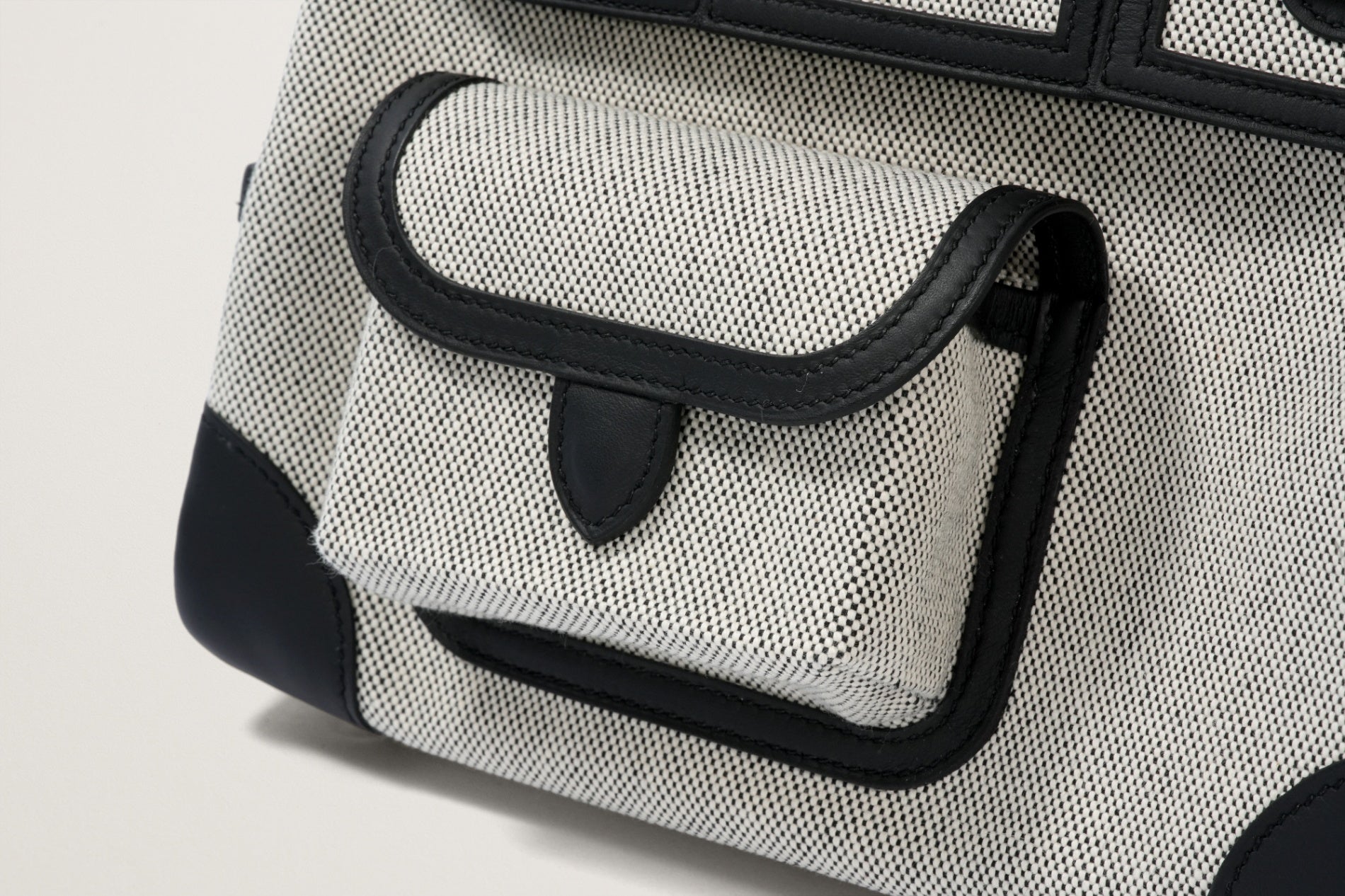 HERMES バーキン25 カーゴ 黒/エクリュ