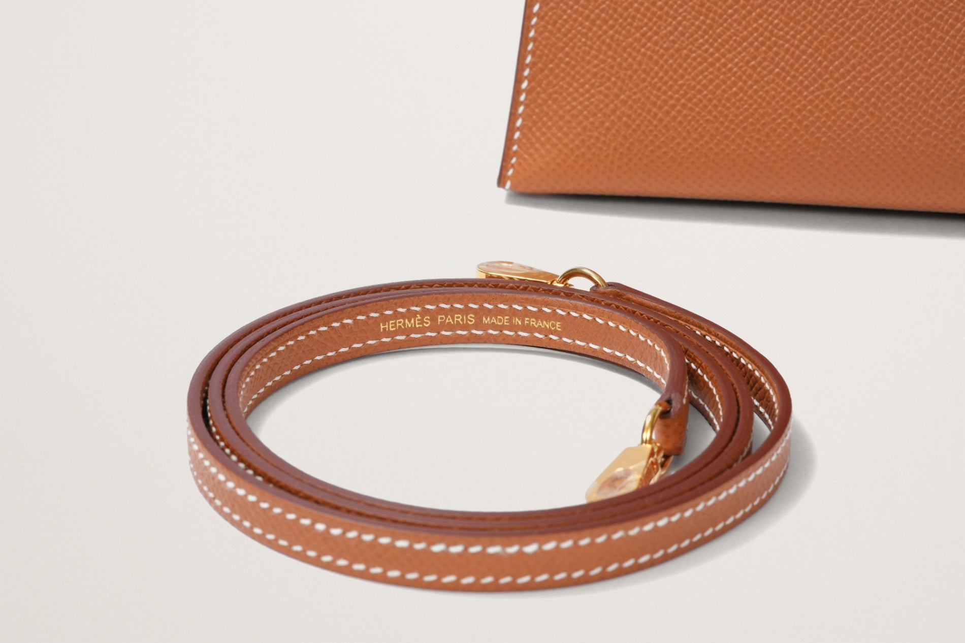 HERMES ミニケリー2 ゴールド