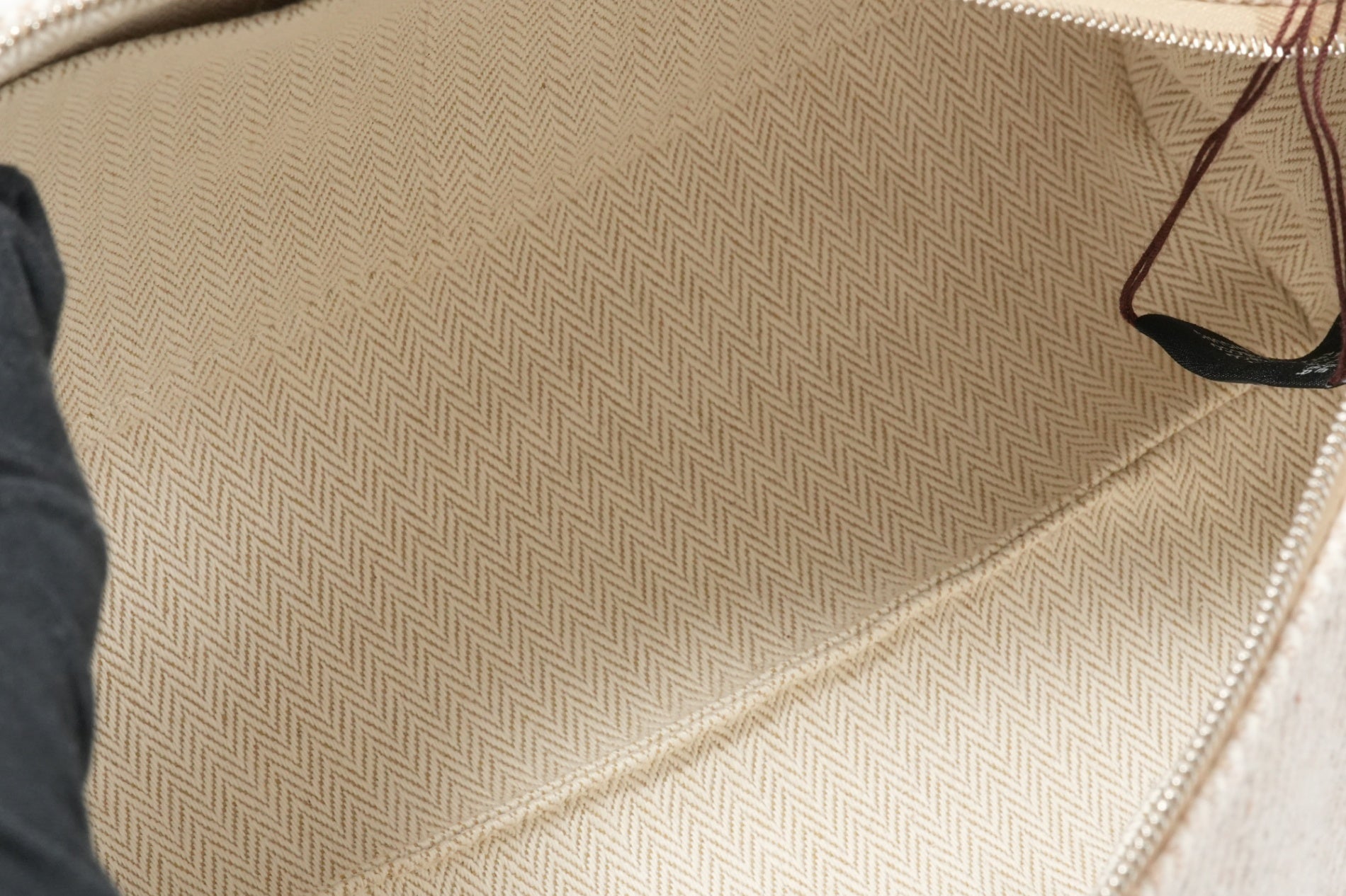 HERMES ポーチ《ブリッド・ア・ブラック》PM セーグル